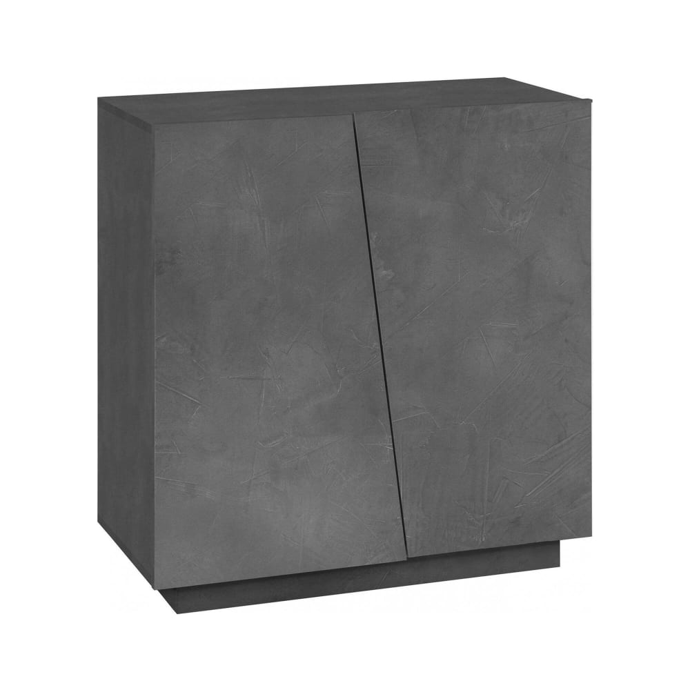 Wohnli Möbelsuche - Schuhschrank Schiefer Holzoptik 80x38h86 cm