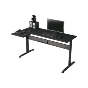 Wohnli Möbelsuche - Schreibtisch in Holzoptik schwarz 80x140h75 cm