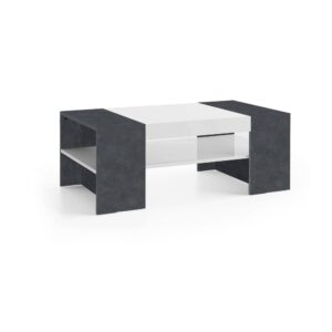 wohnli-moebel-suche-M24110475 Wohnli Möbelsuche - Couchtisch in Holzoptik weiß glänzend