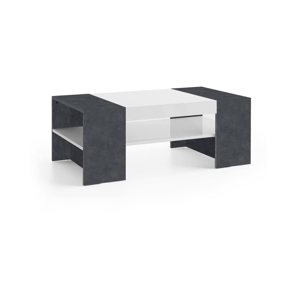 wohnli-moebel-suche-M24110475 Wohnli Möbelsuche - Couchtisch in Holzoptik weiß glänzend