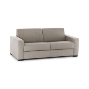 wohnli-moebel-suche-M24110517 Wohnli Möbelsuche - Schlafsofa 3 Plätze in taubengrauem Stoff 200x95h90 cm