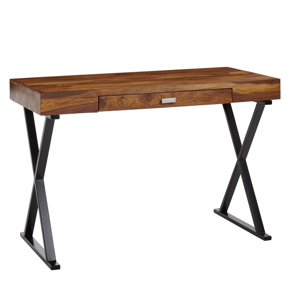 wohnli-moebel-suche-M24110788 Wohnli Möbelsuche - Schreibtisch mit Schublade aus Sheesham Massivholz