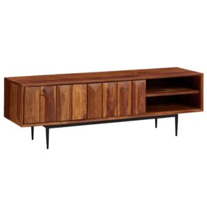 wohnli-moebel-suche-M24110835 Wohnli Möbelsuche - TV Lowboard mit zwei Türen aus Sheesham Braun