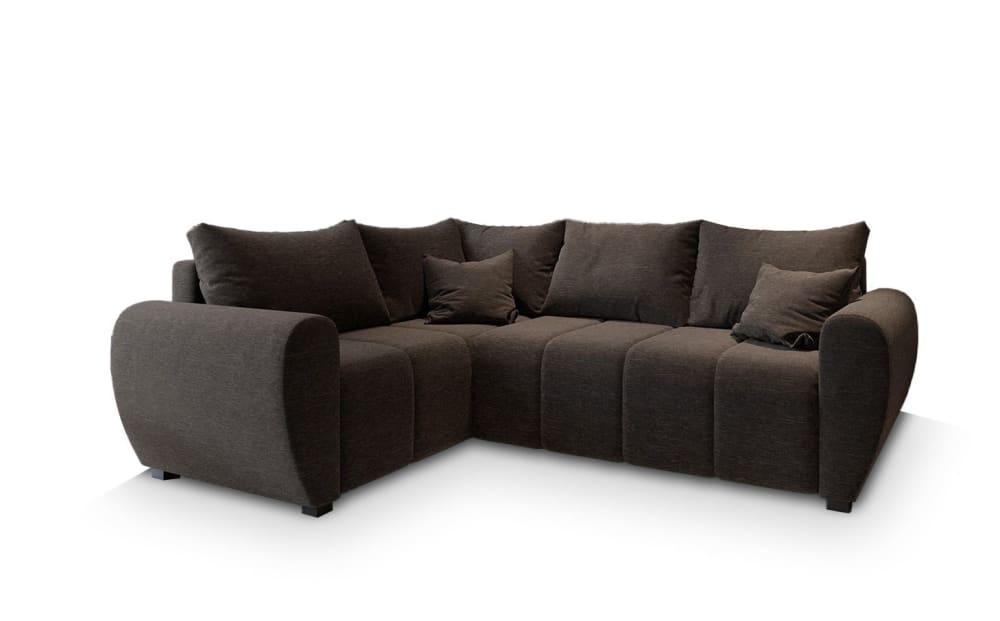 Wohnli Möbelsuche - Ecksofa mit Schlaffunktion aus Stoff