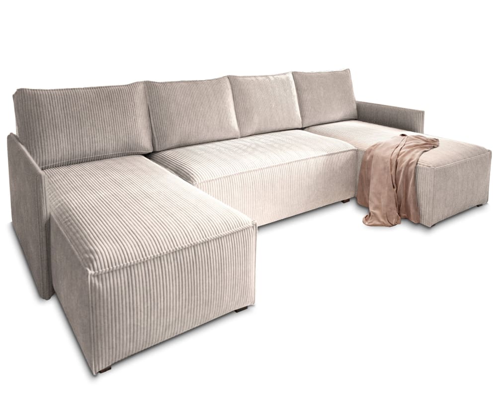 wohnli-moebel-suche-M24111394 Wohnli Möbelsuche - Ecksofa mit Schlaffunktion aus Kordstoff