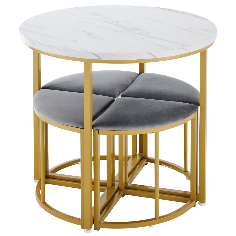 wohnli-moebel-suche-M24111488 Wohnli Möbelsuche - Esszimmer-Set mit 4 Stühlen