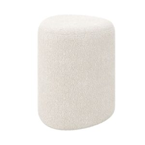 wohnli-moebel-suche-M24111517 Wohnli Möbelsuche - Dreieckiger Pouf aus Boucléstoff beige