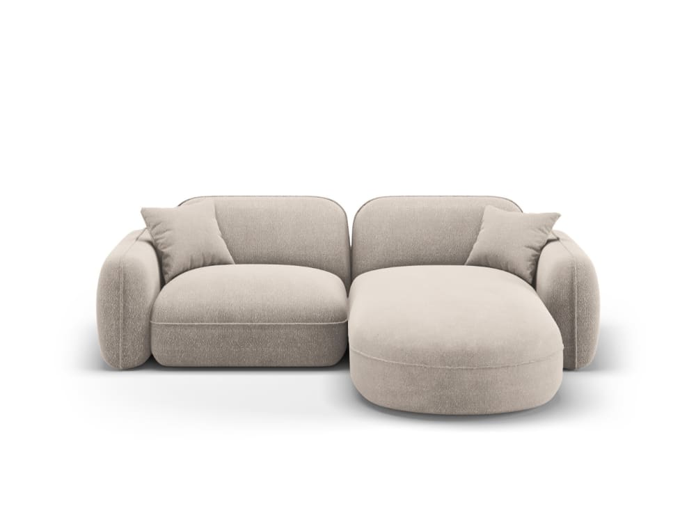 Wohnli Möbelsuche - 3-Sitzer modulares Ecksofa rechts aus Samt