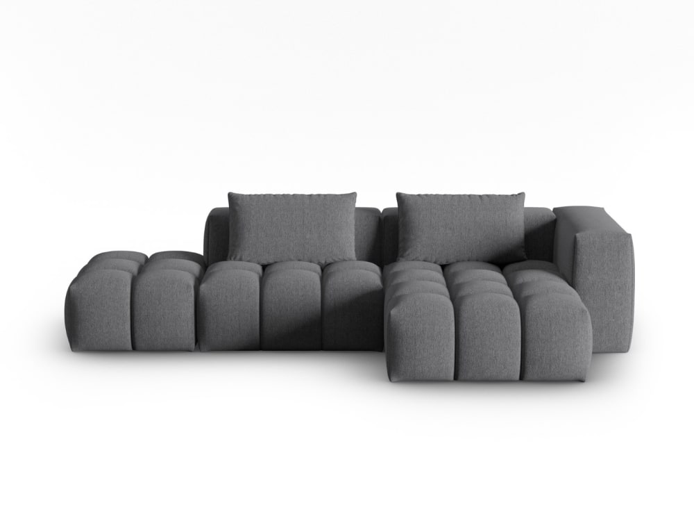 wohnli-moebel-suche-M24111864 Wohnli Möbelsuche - 4-Sitzer modulares Ecksofa rechts aus strukturiertem Stoff