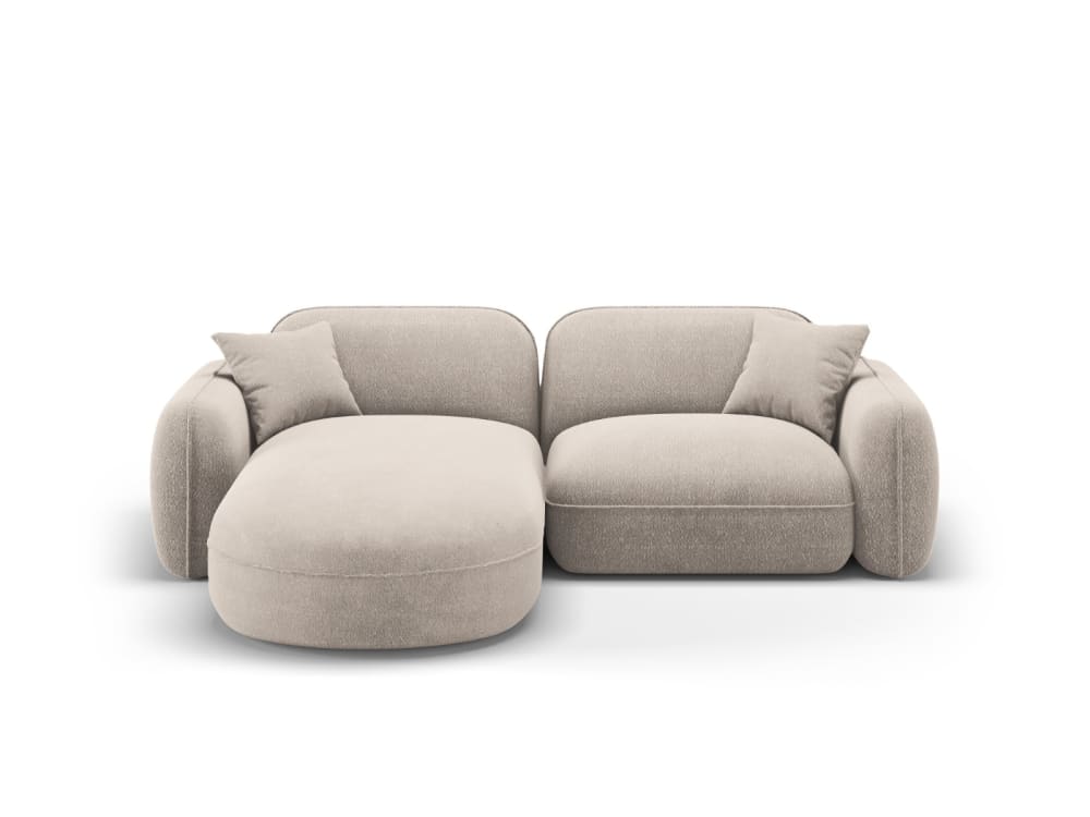 Wohnli Möbelsuche - 3-Sitzer modulares Ecksofa links aus Samt