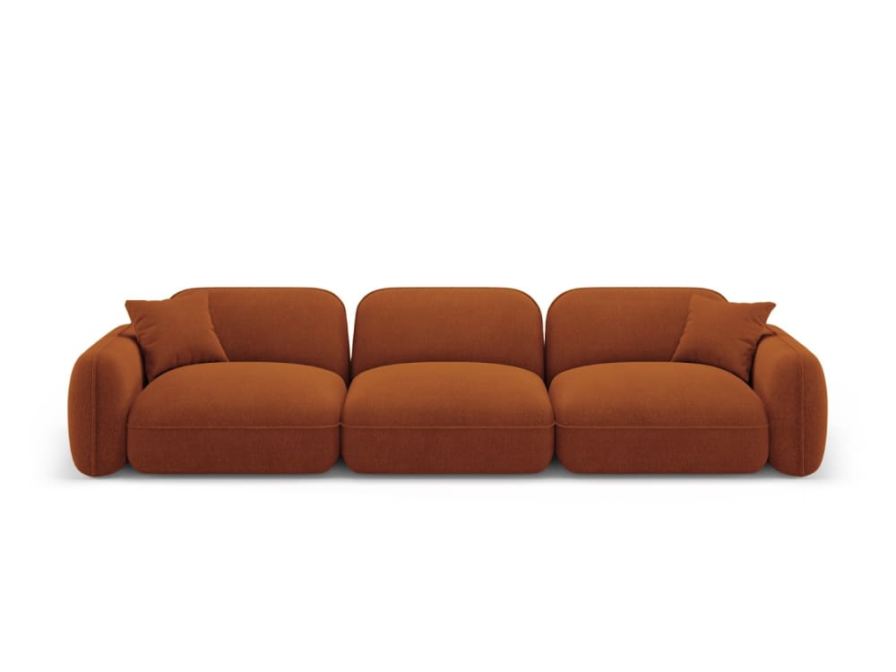 Wohnli Möbelsuche - 4-Sitzer modulares Sofa aus Samt