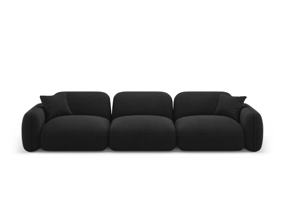 Wohnli Möbelsuche - 4-Sitzer modulares Sofa aus Samt