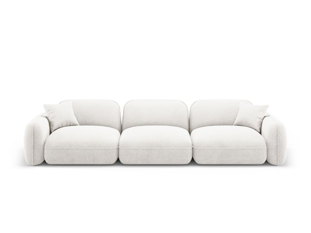 Wohnli Möbelsuche - 4-Sitzer modulares Sofa aus Samt