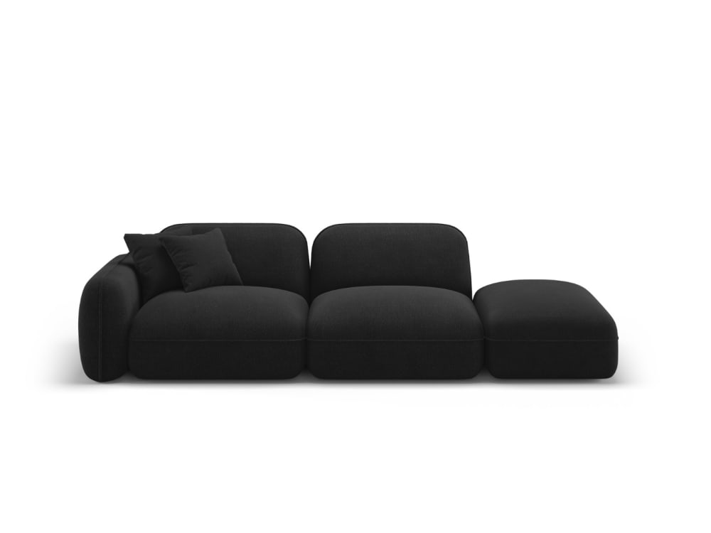 Wohnli Möbelsuche - 3-Sitzer modulares Sofa rechts aus Samt
