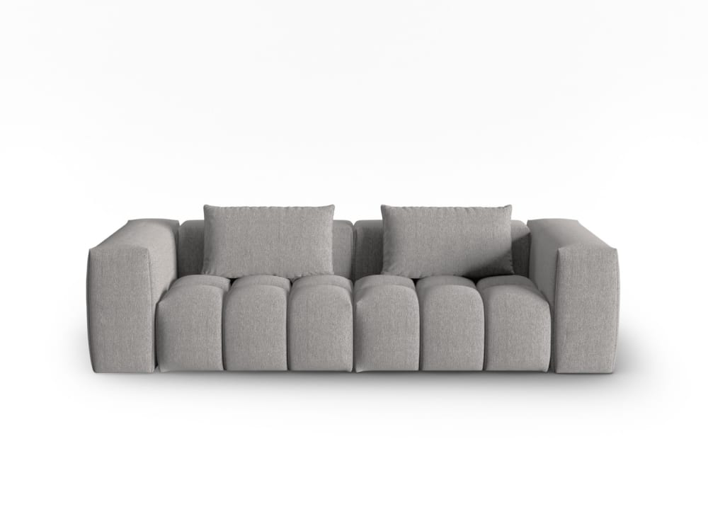 wohnli-moebel-suche-M24112264 Wohnli Möbelsuche - 3-Sitzer modulares Sofa aus strukturiertem Stoff