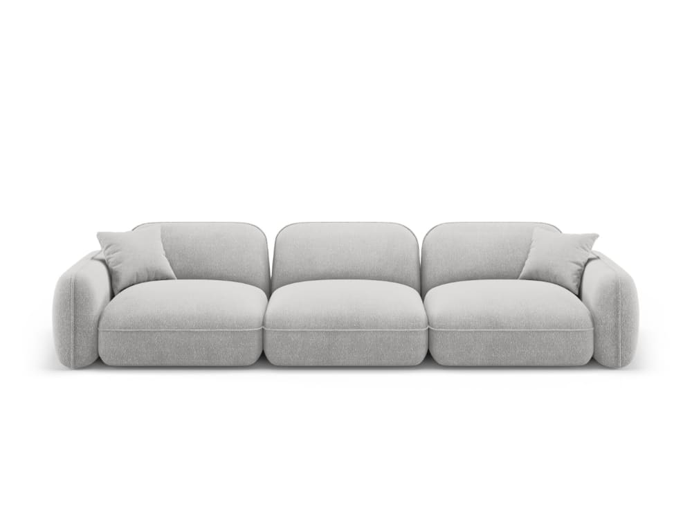 Wohnli Möbelsuche - 4-Sitzer modulares Sofa aus Samt