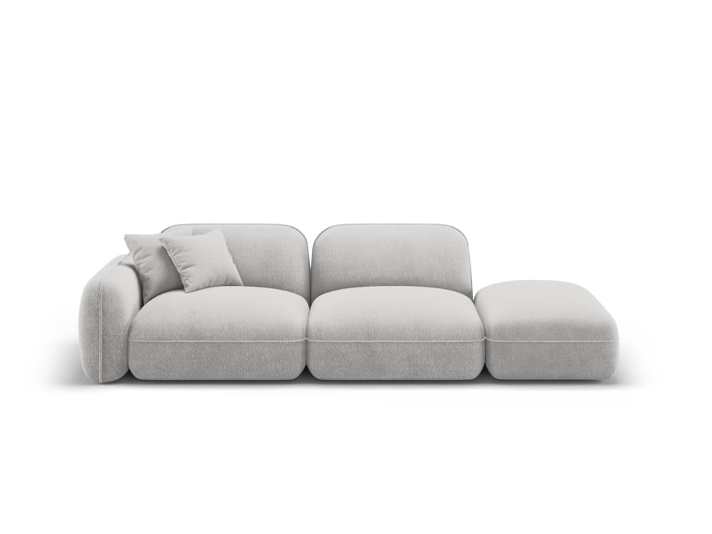 Wohnli Möbelsuche - 3-Sitzer modulares Sofa rechts aus Samt