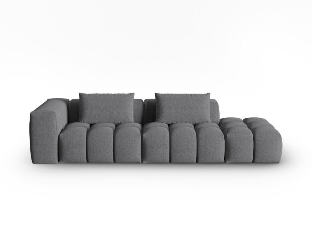 wohnli-moebel-suche-M24112283 Wohnli Möbelsuche - 3-Sitzer modulares Sofa rechts aus strukturiertem Stoff