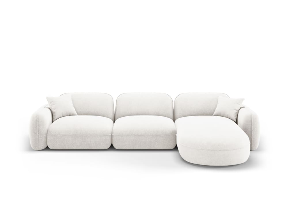 Wohnli Möbelsuche - 4-Sitzer modulares Ecksofa rechts aus Samt