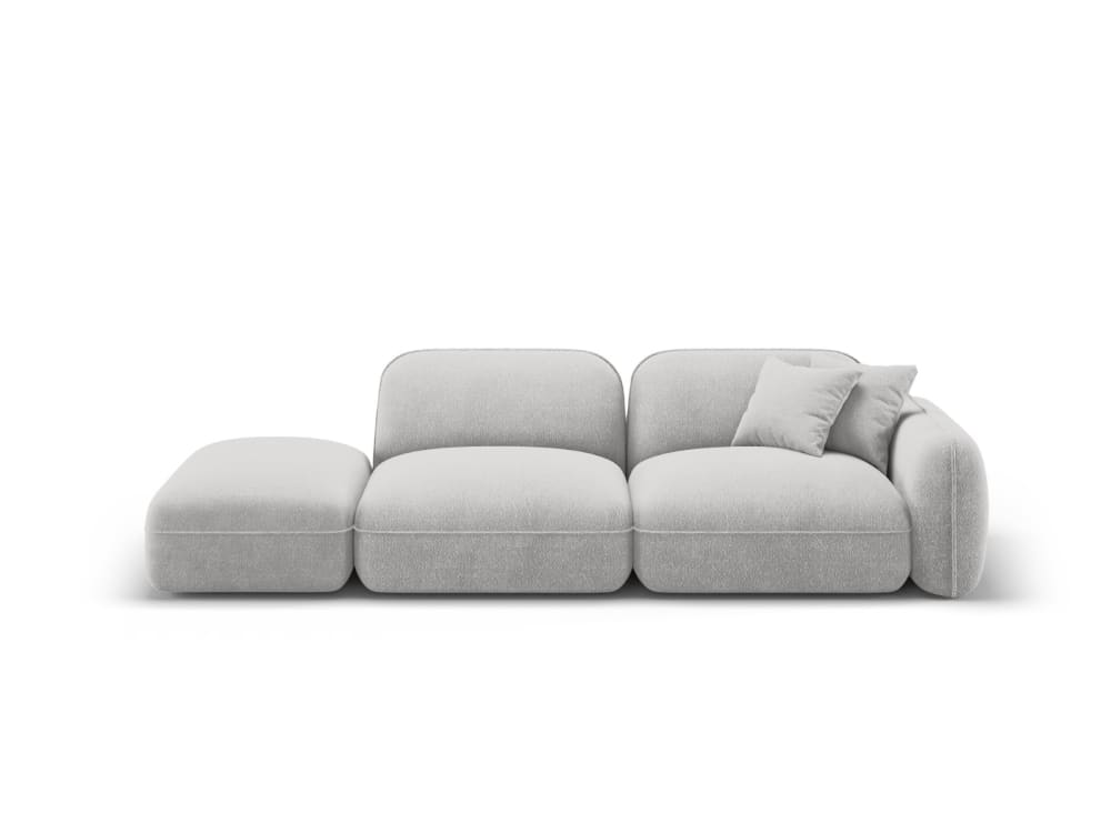 Wohnli Möbelsuche - 3-Sitzer modulares Sofa links aus Samt