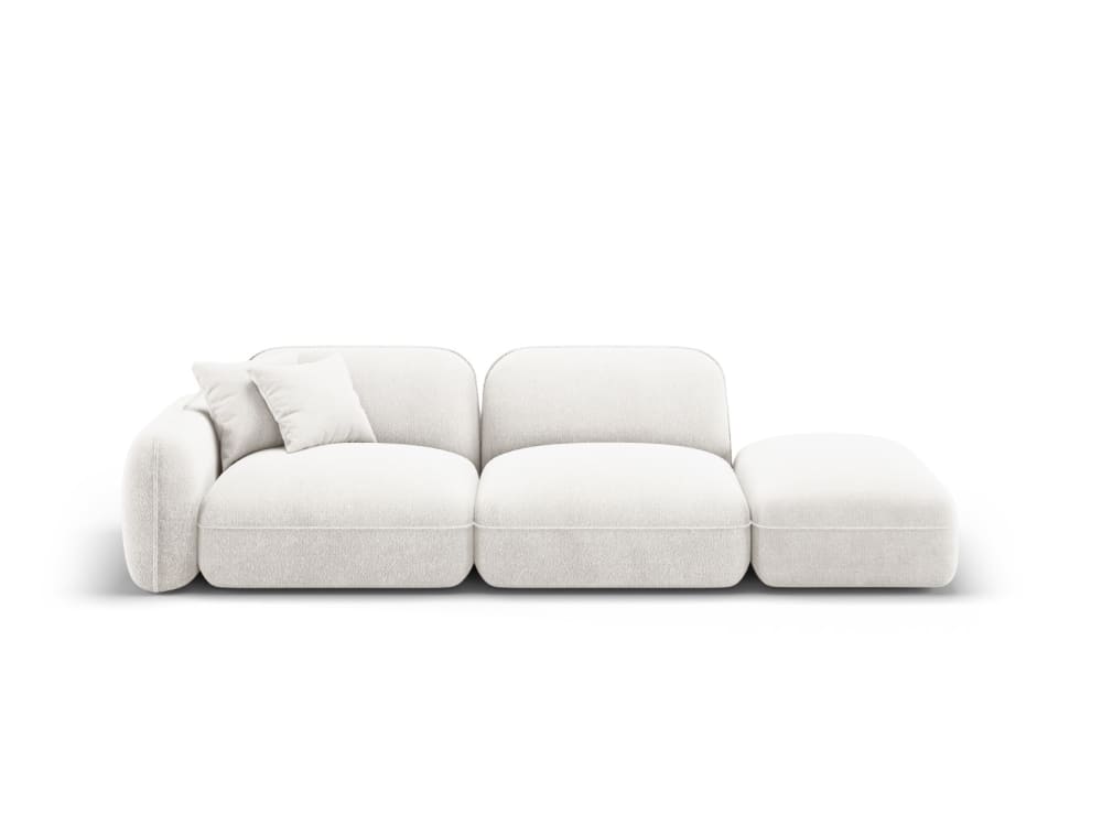 Wohnli Möbelsuche - 3-Sitzer modulares Sofa rechts aus Samt
