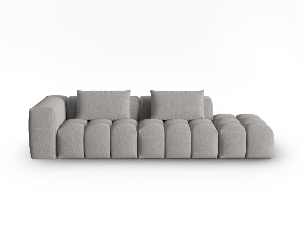 wohnli-moebel-suche-M24112313 Wohnli Möbelsuche - 3-Sitzer modulares Sofa rechts aus strukturiertem Stoff