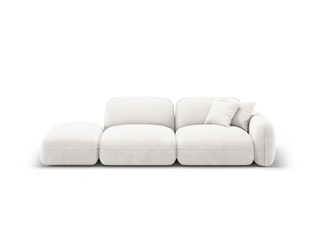 Wohnli Möbelsuche - 3-Sitzer modulares Sofa links aus Samt