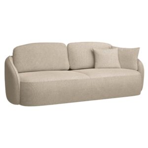 Wohnli Möbelsuche - 3-Sitzer Sofa mit Schlaffunktion und Chenille-Bezug