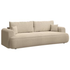 Wohnli Möbelsuche - 3-Sitzer Schlafsofa mit Bettkasten und Chenille-Bezug