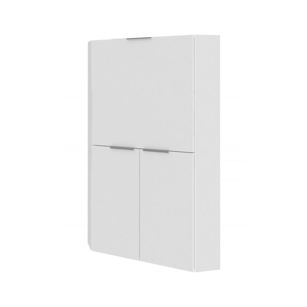 wohnli-moebel-suche-M24113470 Wohnli Möbelsuche - Schreibtisch in Holzoptik weiß glänzend 70x35h140 cm