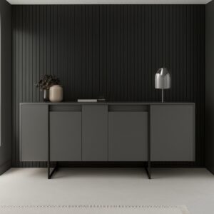 schwarz 160x35h80 cm