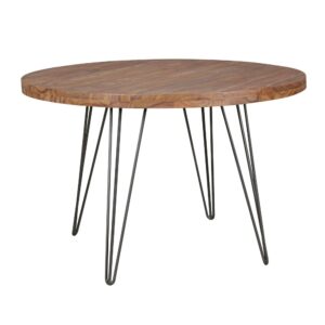 Wohnli Möbelsuche - Esstisch 120 cm aus Sheesham Massivholz
