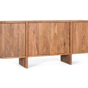 wohnli-moebel-suche-M24117798-1 Handgefertigtes Sideboard aus Akazienholz 170 cm 170x79x40cm Holz Braun GINER Y COLOMER Möbel Esszimmermöbel Sideboards, Highboards & niedrige Anrichten