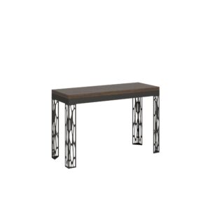 wohnli-moebel-suche-M24118621 Wohnli Möbelsuche - Ausziehtisch 120/200x45/90 cm in Holzoptik Nussbaumbraun