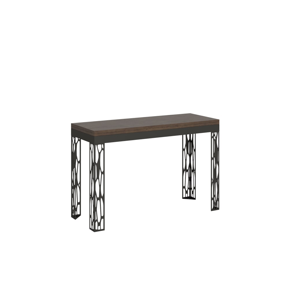 wohnli-moebel-suche-M24118621 Wohnli Möbelsuche - Ausziehtisch 120/200x45/90 cm in Holzoptik Nussbaumbraun