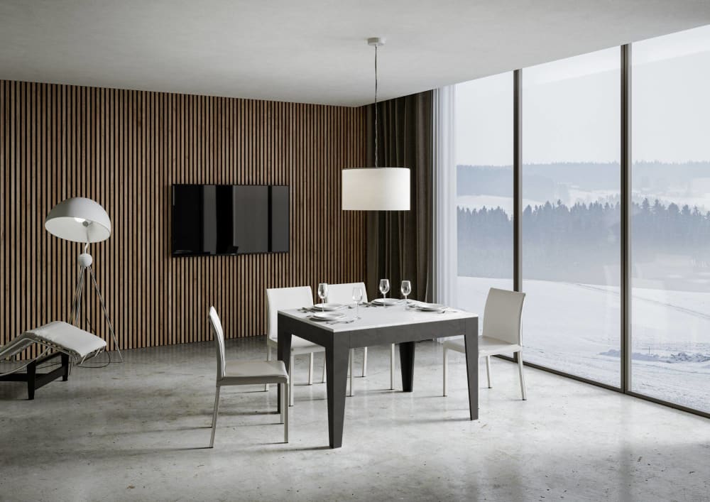 120x77x90cm Spanplatte Weiß Itamoby Möbel Esszimmermöbel Esstische