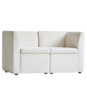 wohnli-moebel-suche-M24118945 Wohnli Möbelsuche - Modulares Sofa (2-Sitzer) aus Cordsamt Beige