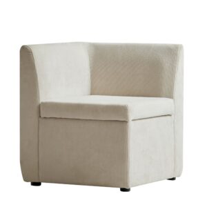 wohnli-moebel-suche-M24118949 Wohnli Möbelsuche - Modulares Ecksofa (1-Sitzer) aus Cordsamt Beige