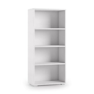 Wohnli Möbelsuche - Bücherregal weiß in Holzoptik 170x40h35 cm