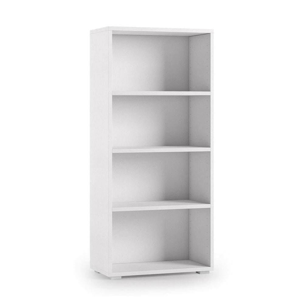 Wohnli Möbelsuche - Bücherregal weiß in Holzoptik 170x40h35 cm