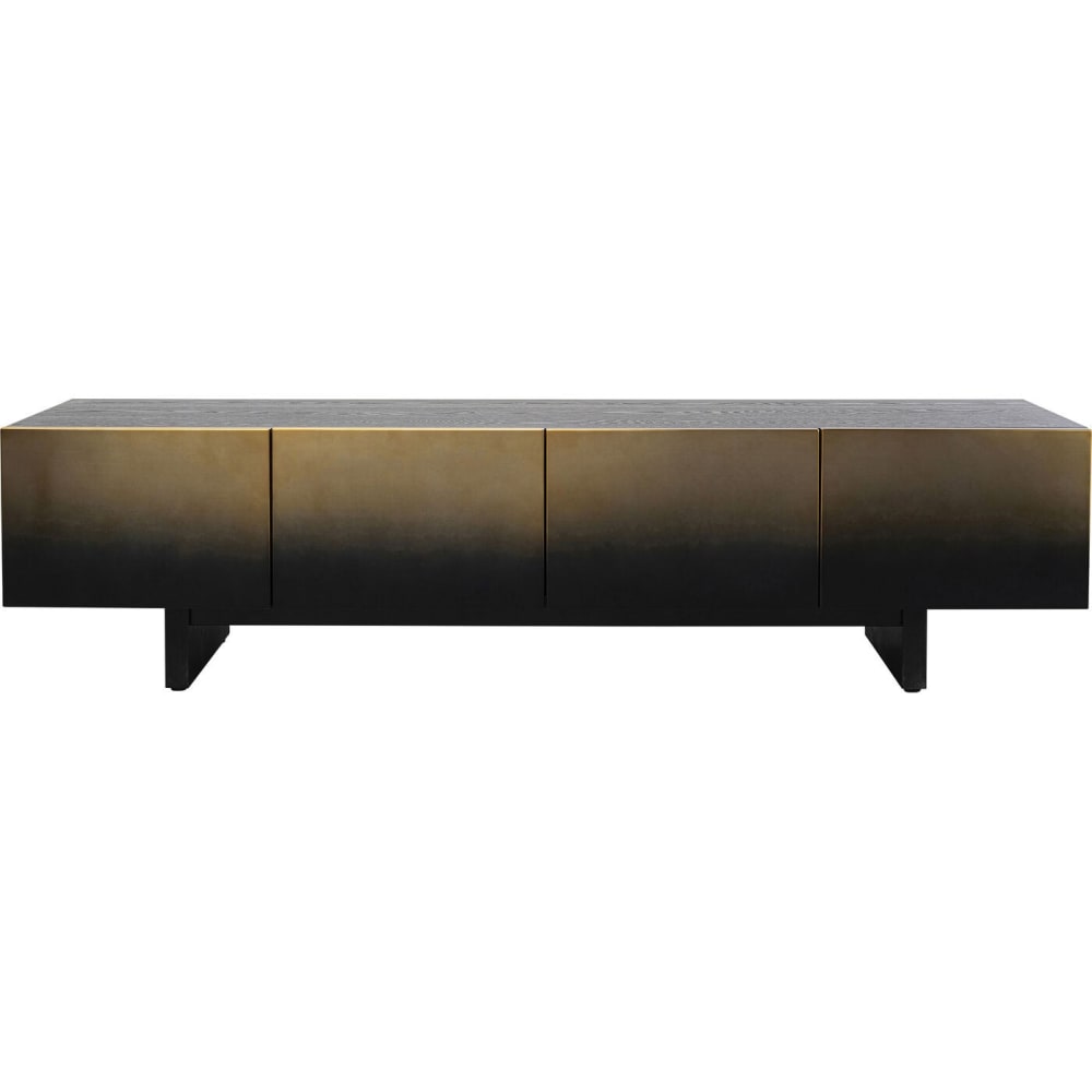wohnli-moebel-suche-M24119964 Wohnli Möbelsuche - TV-Lowboard mit 4 Türen aus Edelstahl und Holz