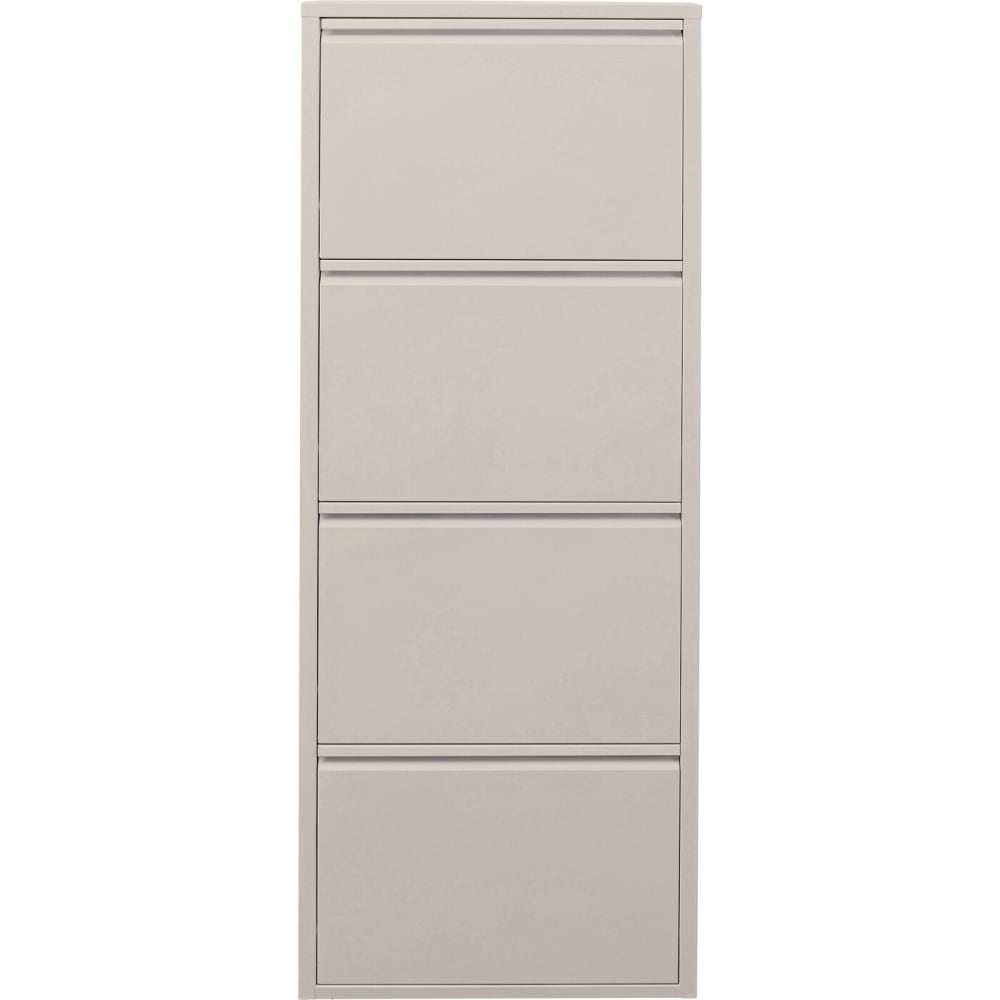 wohnli-moebel-suche-M24119982 Wohnli Möbelsuche - Schuhkipper mit 4 Fächern aus Stahl in Creme