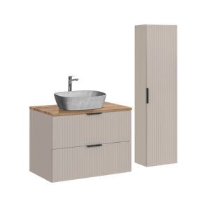 Wohnli Möbelsuche - Waschtisch und Hängesäule 2 Schubladen