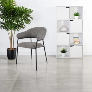 Bücherregal mit 4 Regalen und 8 Fächern aus weißem Spanplatten 60x119x29cm Spanplatte Weiß Mobili Rebecca Möbel Wohnzimmermöbel Bücherregale