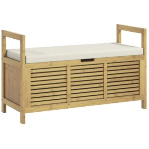 wohnli-moebel-suche-M24122761 Wohnli Möbelsuche - Bambus-Schuhbank & Sitzkoffer 2in1