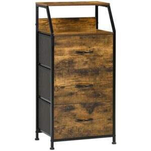 wohnli-moebel-suche-M24122787 Wohnli Möbelsuche - Meuble de rangement colonne design industriel acier noir aspect bois