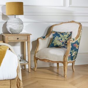 wohnli-moebel-suche-M24123325-1 Sessel aus Hevea-Holz und Leinen Leinen 73x90x74cm Holz Beige Robin des Bois Sofas und Sessel Sessel, Poufs und Fußbänke Sessel