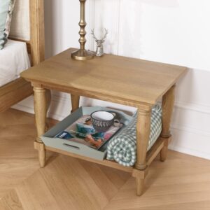 wohnli-moebel-suche-M24123386-1 Eichentisch Braun 62x50x45cm Holz Braun Robin des Bois Möbel Wohnzimmermöbel Beistelltische