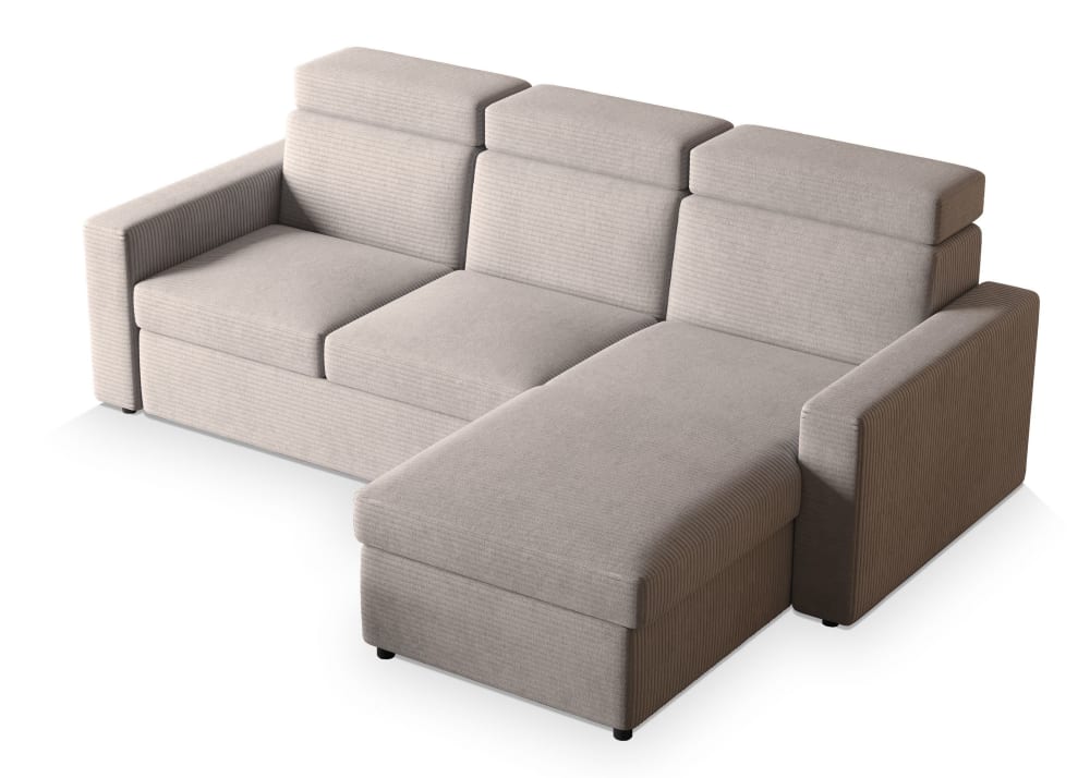 wohnli-moebel-suche-M24123661 Wohnli Möbelsuche - Ecksofa mit Schlaffunktion aus Kordstoff