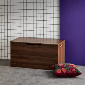 wohnli-moebel-suche-M24124231-1 Truhe Nussbaumfarbe 80x40x40cm Spanplatte Braun sweeek Möbel Esszimmermöbel Sitzbank und Holzbank